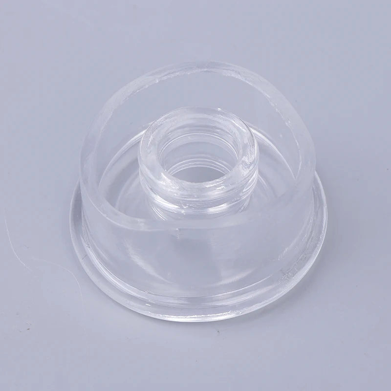 Universal Silicone Cylinder Seal Sleeve Ring – Clear & Black Silicone Seal Ring QXL Transparent