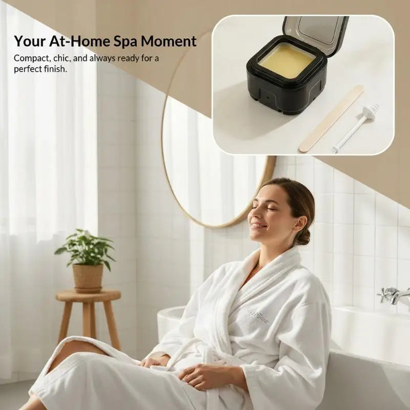 Mini Wax Warmer Kit | Nose & Ear Hair Removal Melter Wax Warmer Kit QXL