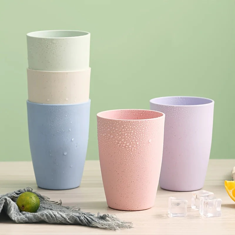 5-Pack Multicolor Stackable Reusable Plastic Tumblers Reusable Plastic Tumblers QXL