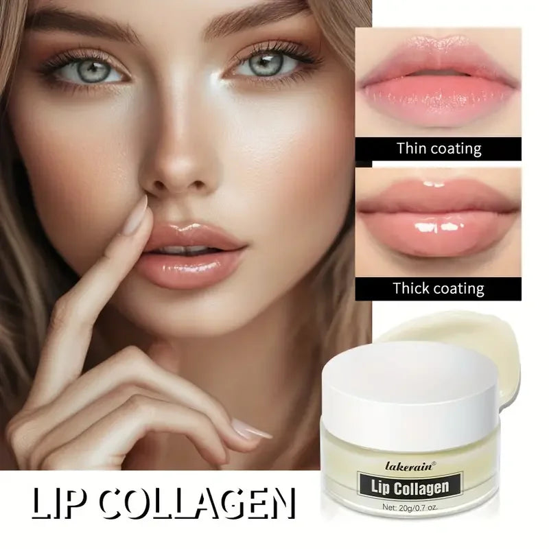 VERONNI Collagen Lip Mask – Overnight Hydrating Lip Balm Overnight Lip Mask QXL