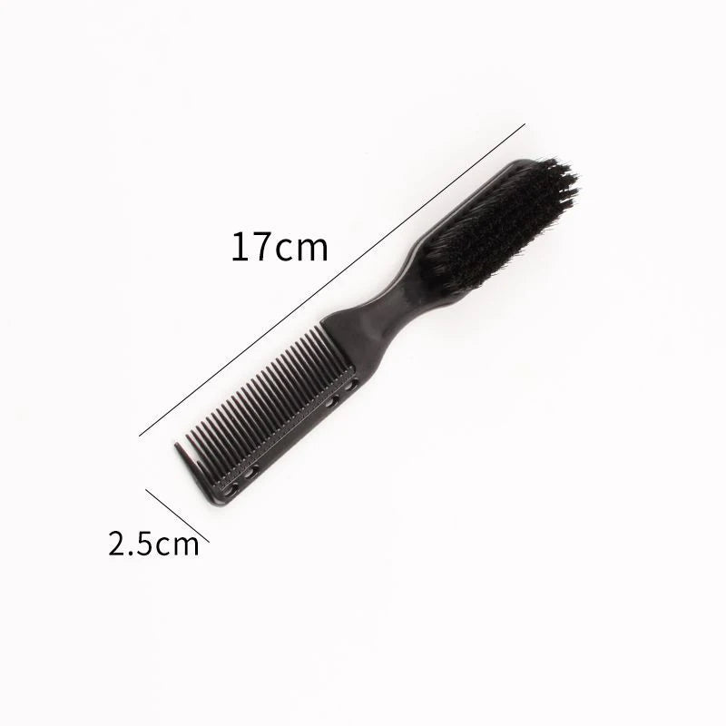 Double-Sided Beard Styling Comb & Brush | Barber Tool Beard Styling Comb QXL