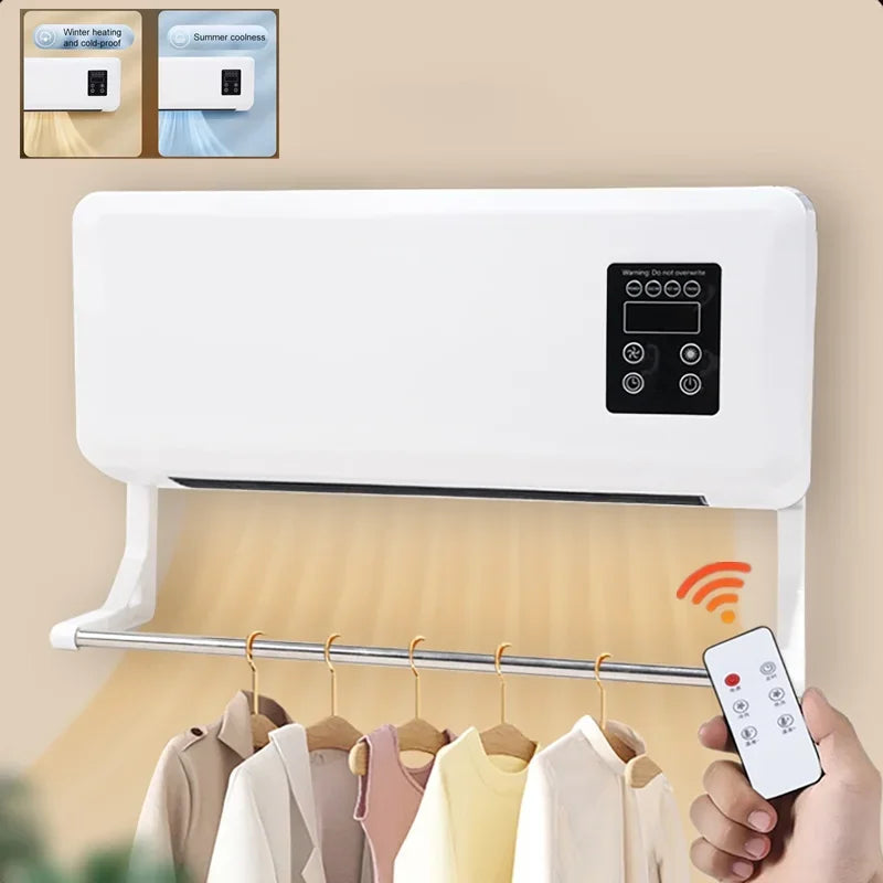 Dreamburgh 1500W Wall-Mount Fan Heater | Split Design Wall Mount Fan Heater QXL