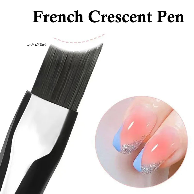 Nail Art Brush Pen | Acrylic UV Gel Gradient & Flower Painting Nail Art Brush QXL