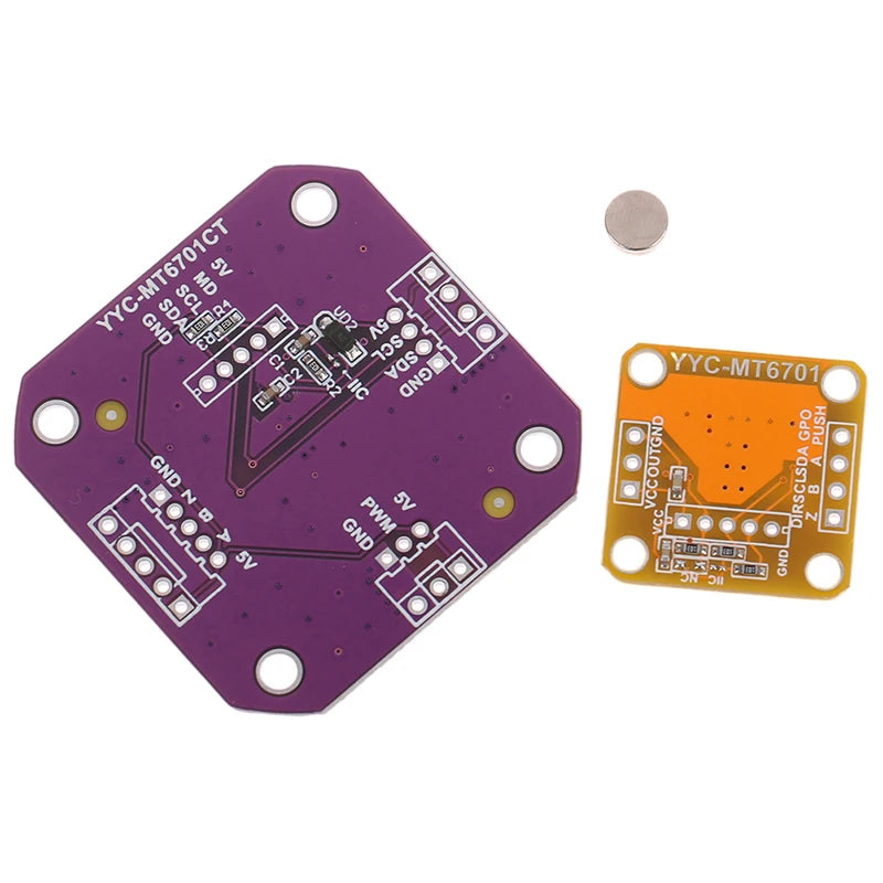 MT6701 14-Bit Magnetic Encoder Angle Sensor Module | AS5600 Magnetic Encoder Module QXL