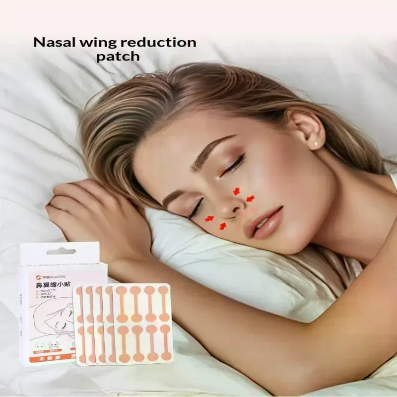 160-Pack Elastic Nose Wing Strips | Self-Adhesive Nasal Patches Nasal Wing Patches QXL