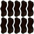 Blackhead Nose Strips | Deep Pore Cleansing Patch 10/50/100 Pc Blackhead Nose Strips QXL 100PC-Black