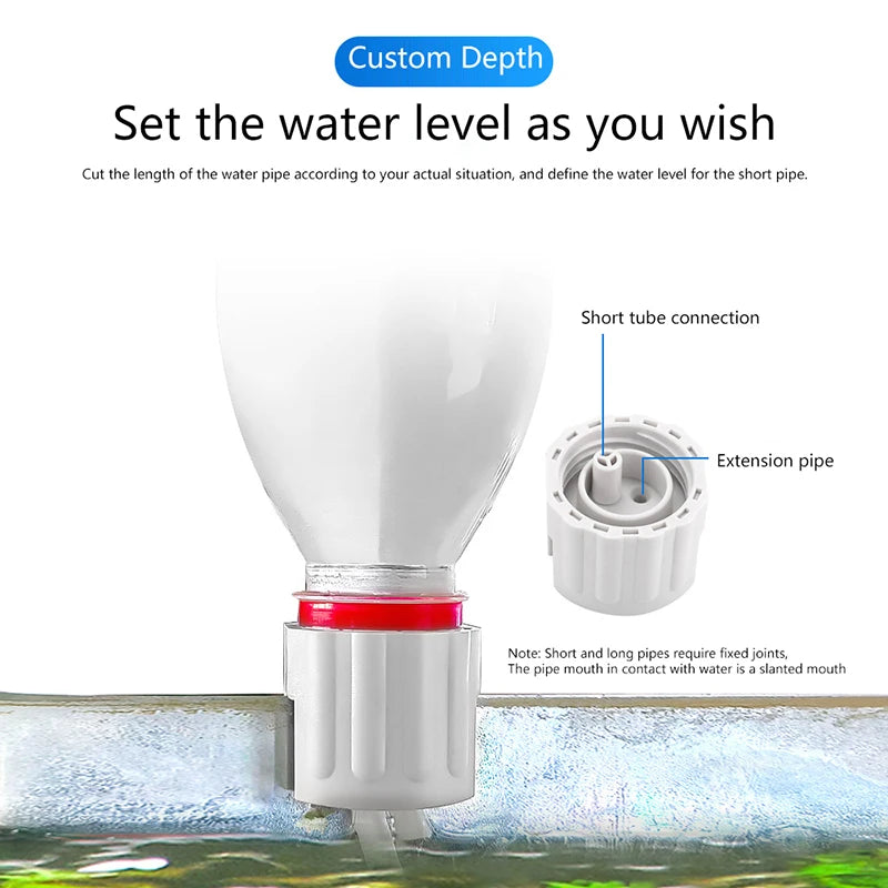 Automatic Aquarium Water Filler | Wall-Mount Refill Device Aquarium Water Filler QXL