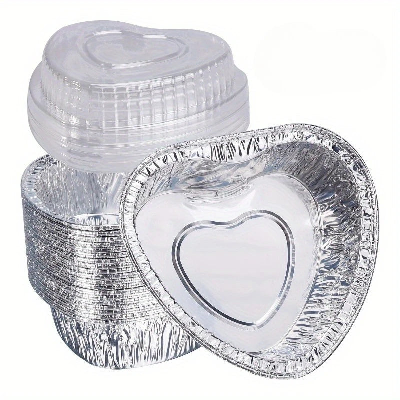 Large Aluminum Foil Baking Cups | Non-Stick Disposable Cupcake Disposable Baking Cups QXL