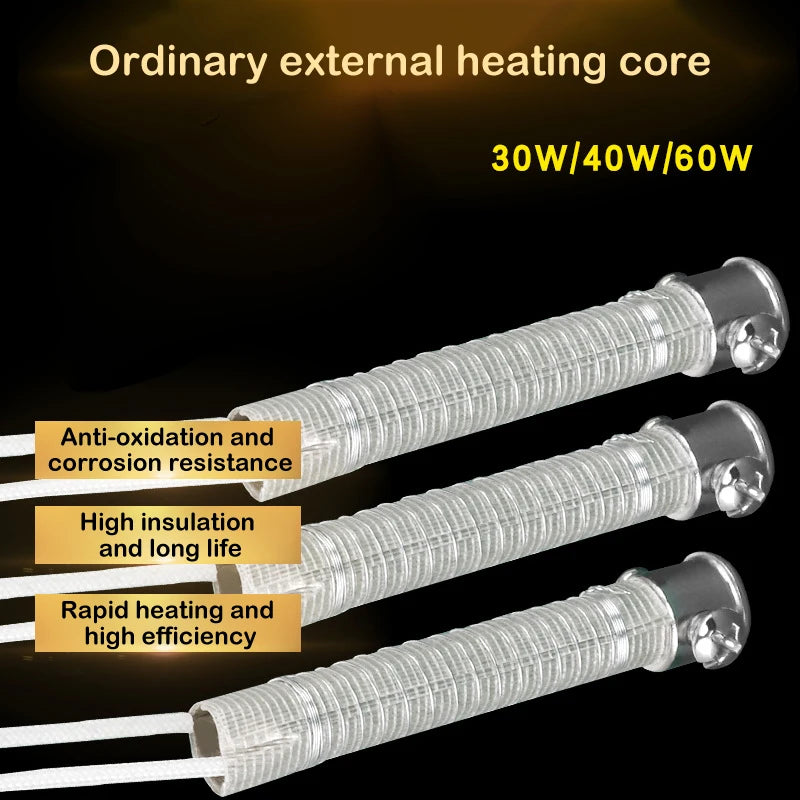 220V Soldering Iron Heating Element 30W 40W 60W Mica Core Soldering Iron Part QXL