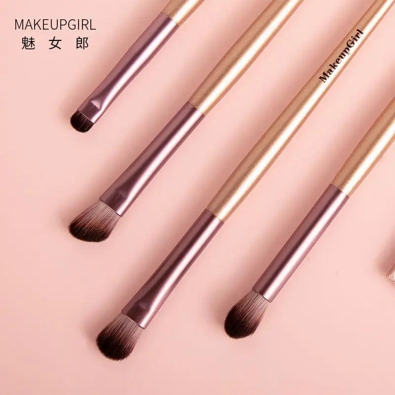 3-Piece Eyeshadow Blending Brush Set | Soft Synthetic Fiber Eyeshadow Brush Set QXL