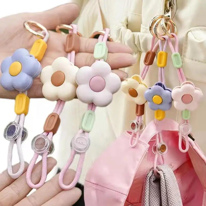 Flower Hat Clip for Bags | Portable Travel Hat Holder Hat Clip Accessory QXL