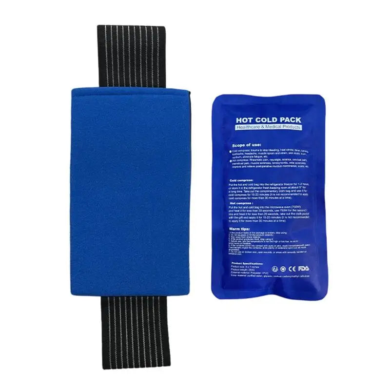 Gel Ice Pack with Adjustable Strap | Hot & Cold Therapy Wrap Hot Cold Therapy Pack QXL