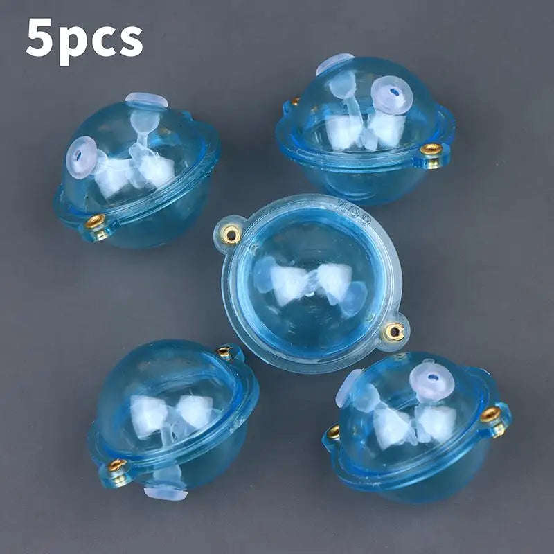 5-Pack Hollow Bubble Fishing Floats | Lake River Sea Tackle Fishing Float Set QXL