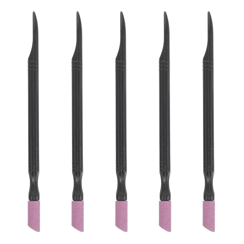 5-Pack Dual-Head Quartz Sanding Pen | Nail File & Cuticle Tool Nail Sanding Pen QXL Default Title