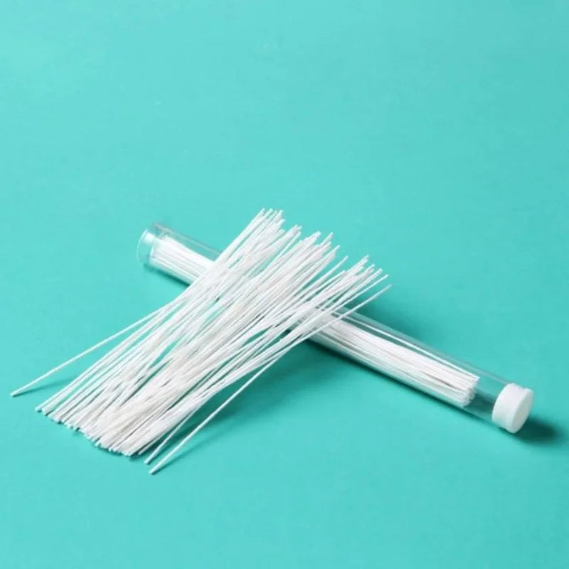 Disposable Ear Piercing Cleaning Threads | 60 or 120 Pack Ear Piercing Cleaner QXL white 60pcs