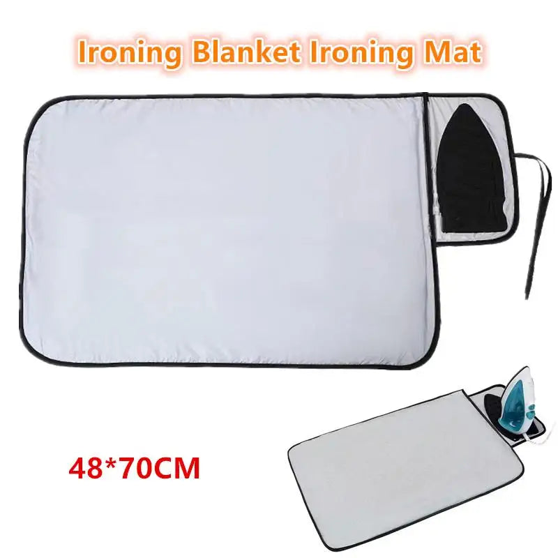 Large Magnetic Ironing Mat Blanket | Portable Table Iron Pad Ironing Mat Pad QXL Default Title