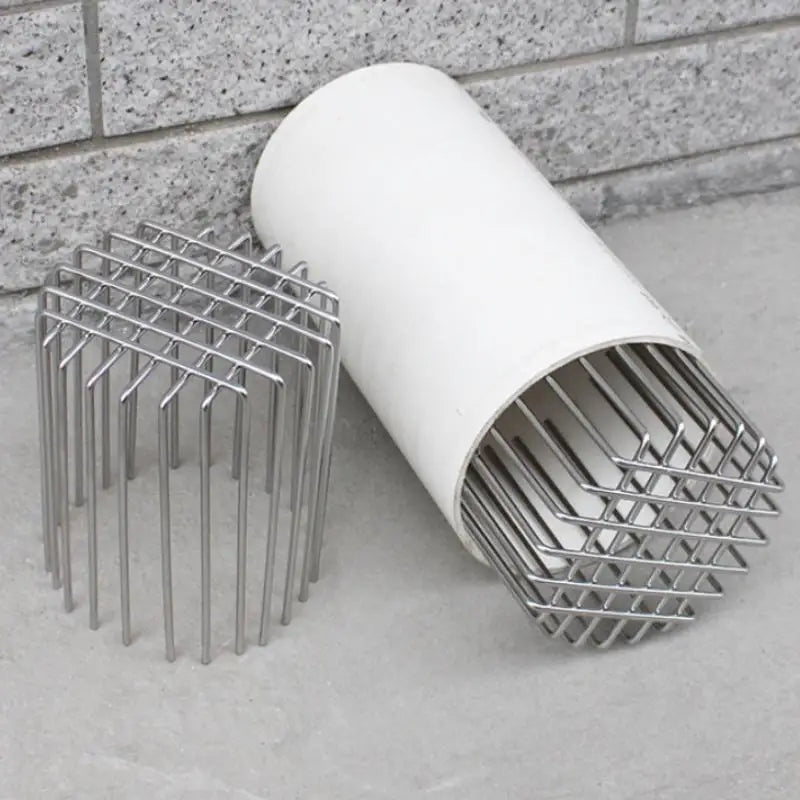 4-Inch Round Stainless Steel Balcony Drain Cover & Strainer Drain Cover Strainer QXL