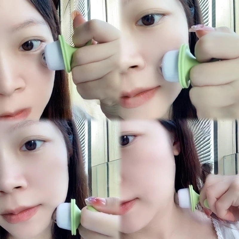 Ice Rollerball Eye Massager | Cooling Face & Neck Tool Face Roller Massager QXL