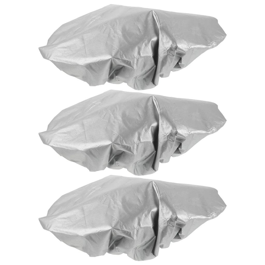 3-Pack Foil Hair Conditioning Cap | Deep Treatment Shower Cap Hair Conditioning Cap QXL Default Title