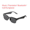 AI Smart Glasses Bluetooth 5.3 | Music, Calls & Translator Smart Audio Glasses QXL AI Black