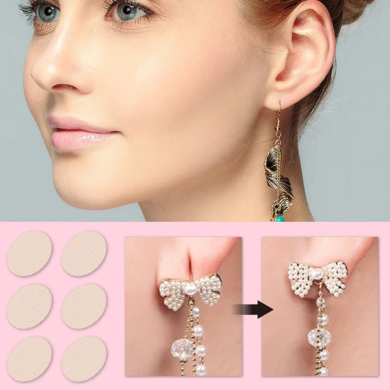 Earlobe Support Stickers | Nude Protective Patches 10–500 Pack Earlobe Protective Patch QXL