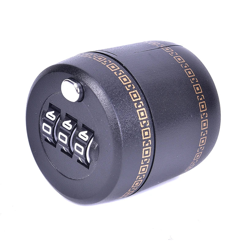 3-Digit Combination Bottle Lock for Wine & Liquor Security Bottle Security Lock QXL Black