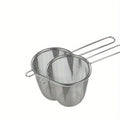 2-Pack Stainless Steel Mesh Tea Infuser & Strainer Set Mesh Tea Infuser QXL 2pcs