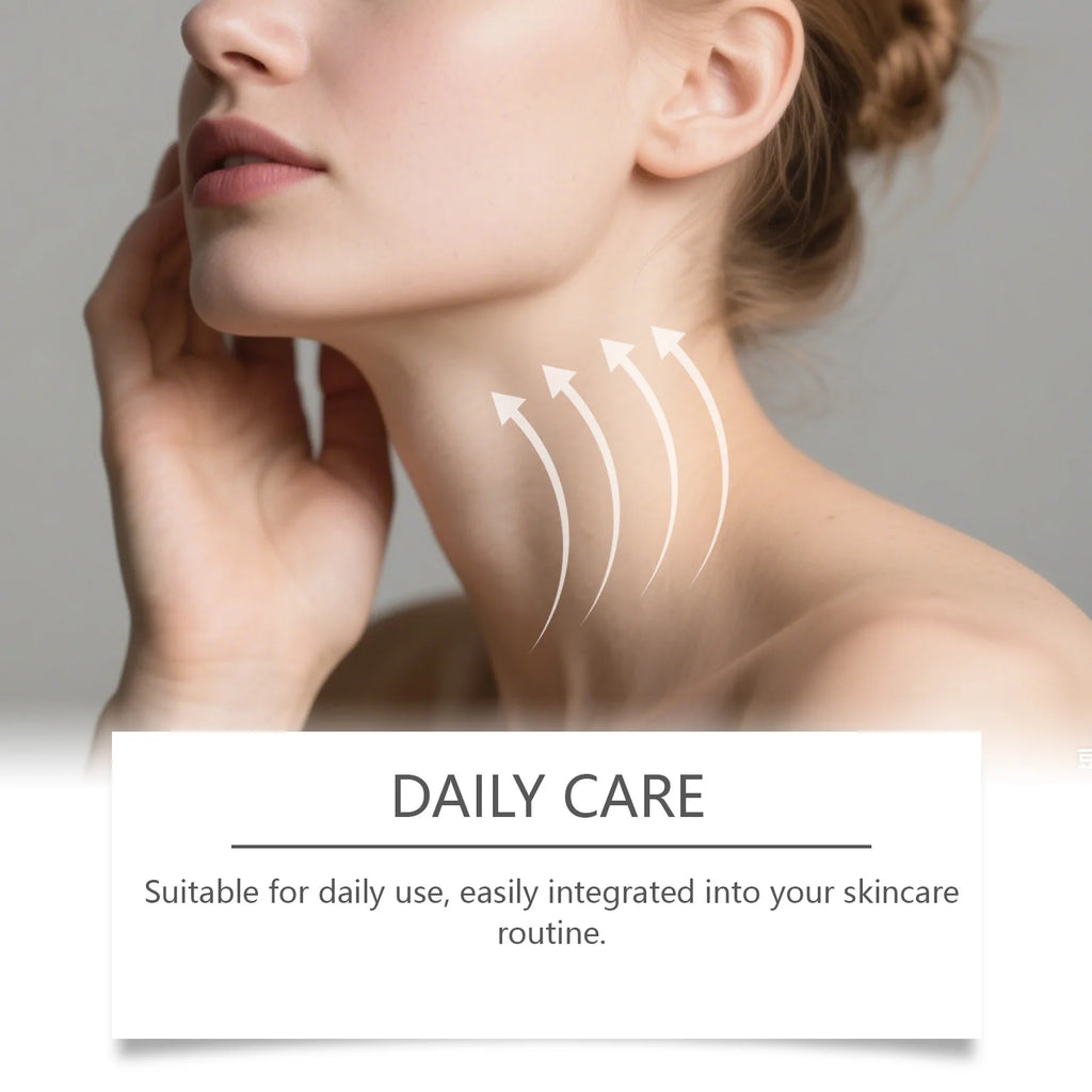 Firming Neck Cream with Roller Massager – Lifting & Brightening Neck Firming Cream QXL