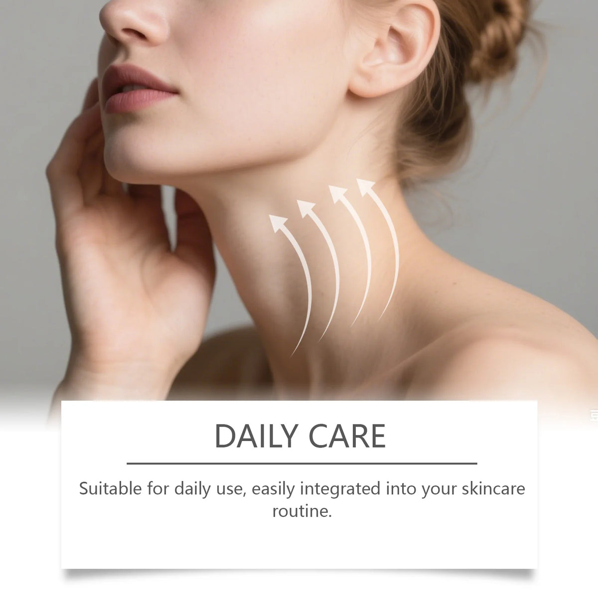 Firming Neck Cream with Roller Massager – Lifting & Brightening Neck Firming Cream QXL