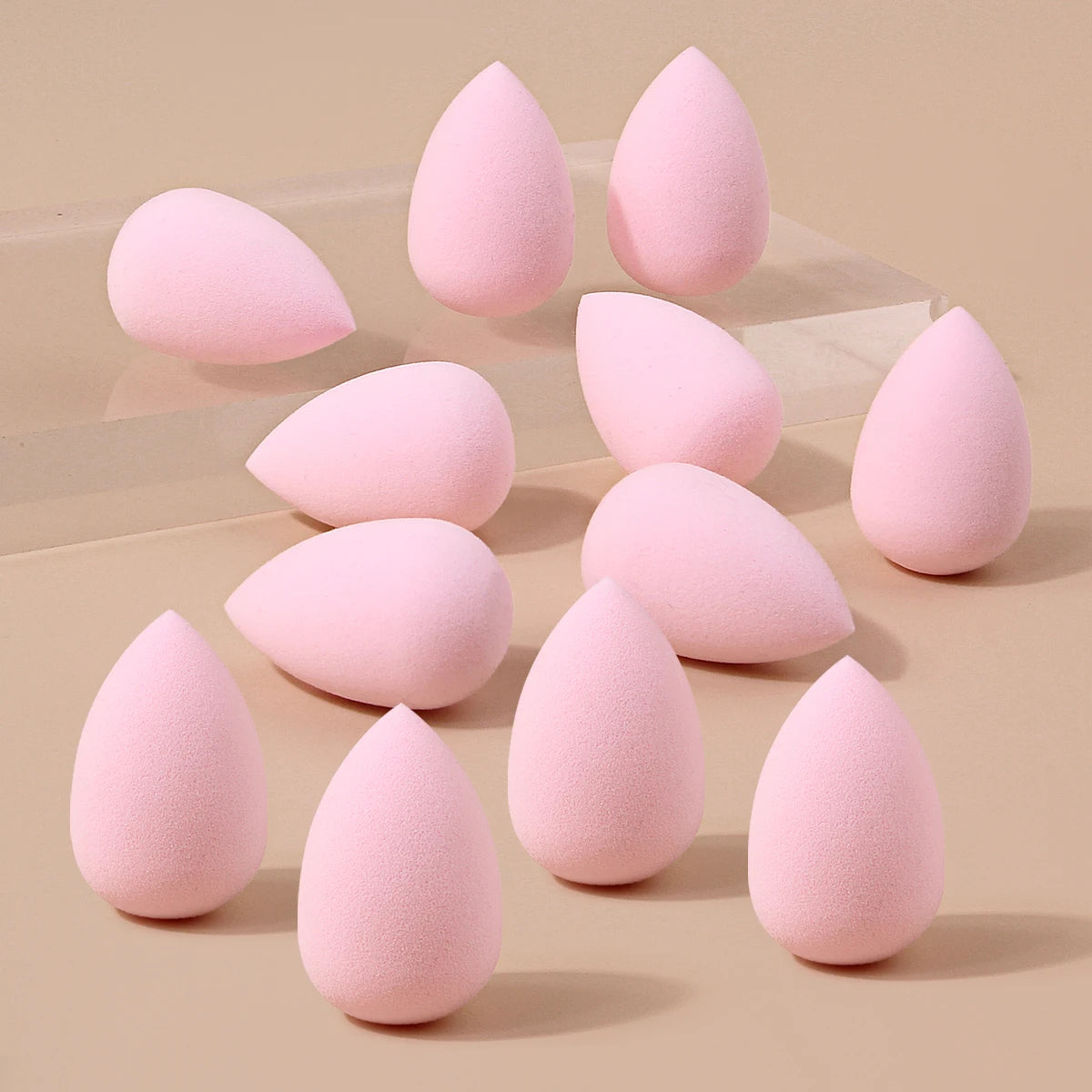 KOSSHOW Mini Teardrop Makeup Sponges 8/12-Pack | Latex-Free Makeup Sponge Set QXL