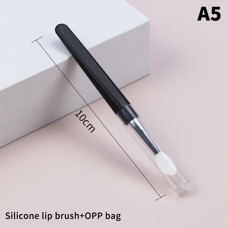 Portable Travel Makeup Brush with Lid – Eyeshadow & Eyebrow Travel Makeup Brush QXL A5