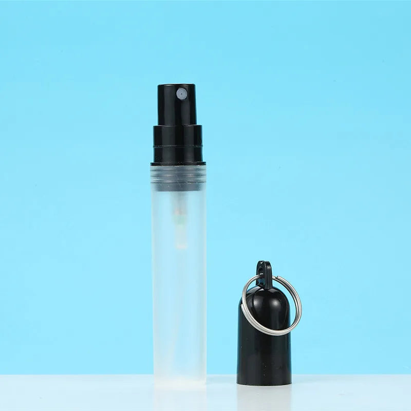 Mini Refillable Perfume Spray Bottle 3ml 5ml with Key Ring Perfume Atomiser QXL