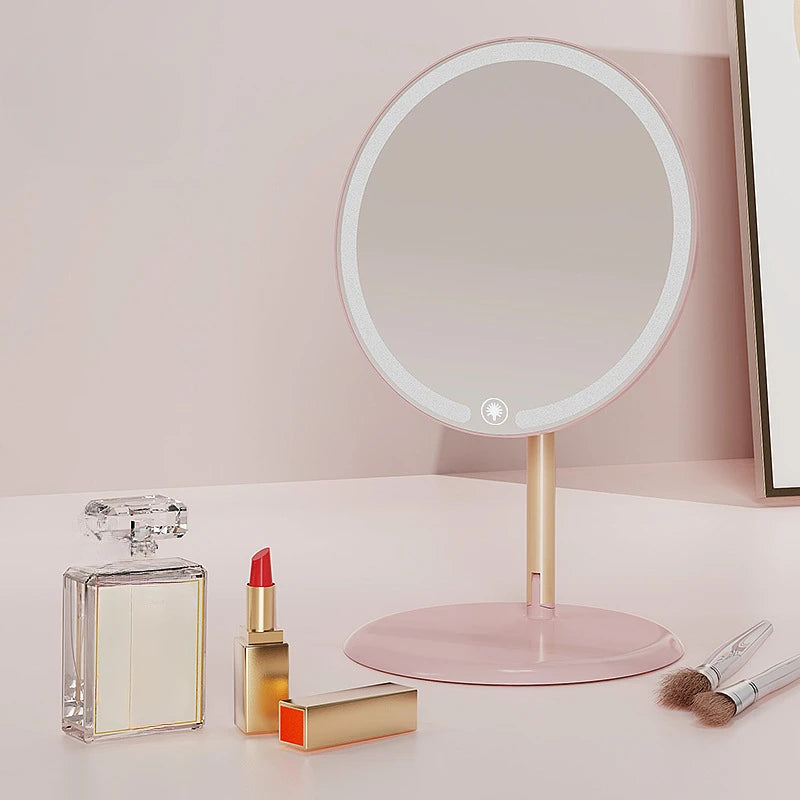 LED Vanity Makeup Mirror | 3 Color Modes & Adjustable Brightness LED Vanity Mirror QXL XR-6611 P