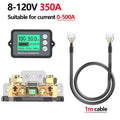 TK15 Battery Capacity Tester Coulometer DC 8–80V | Voltmeter Battery Capacity Tester QXL 8-120V 350A(0-500A)