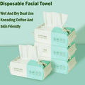 Disposable Face Towels | Soft Pearl Cotton Makeup Remover Wipes Disposable Face Towel QXL 70pcs