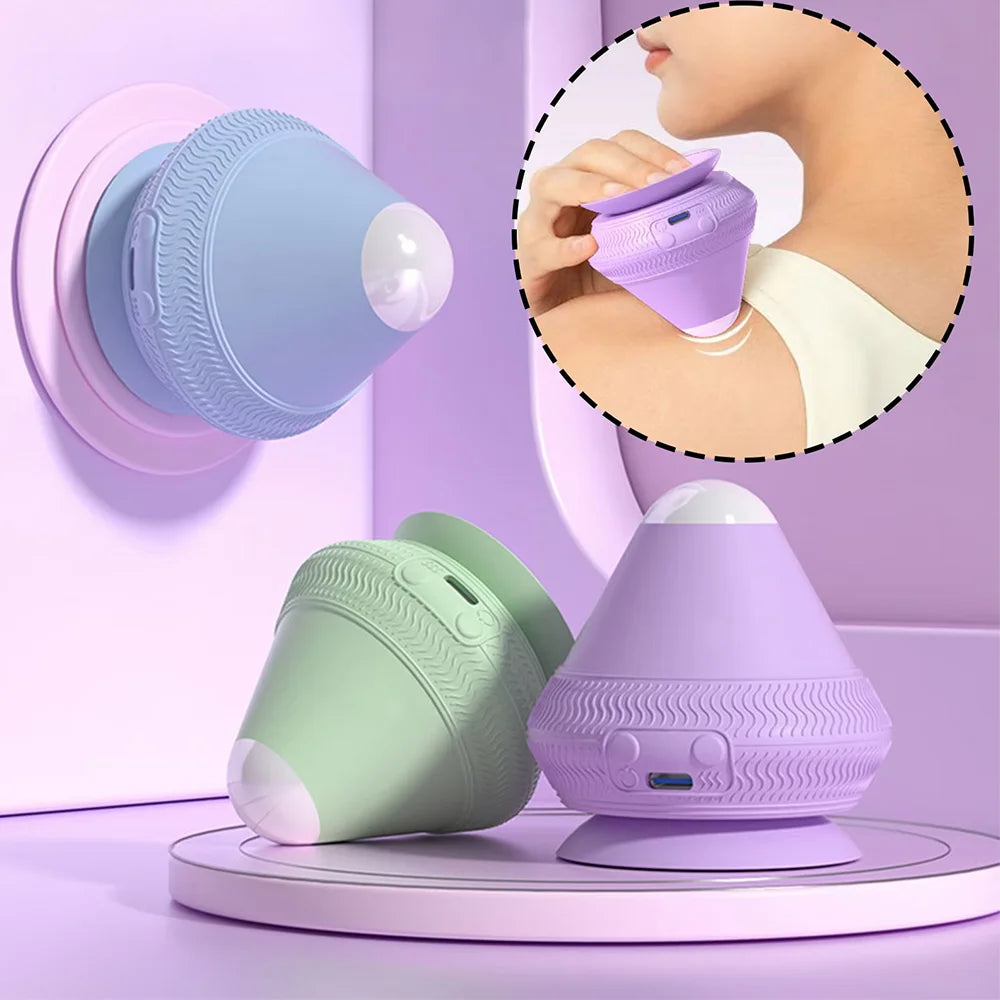 Wall-Mount Fascia Cone Suction Cup Massager – Back & Foot Wall Mount Massager QXL