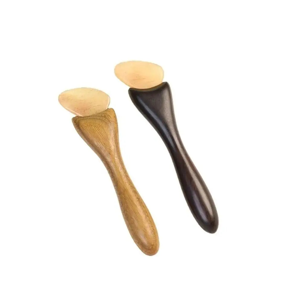 Sandalwood Goat Horn Gua Sha Massage Stick | Face & Neck Gua Sha Massage Tool QXL
