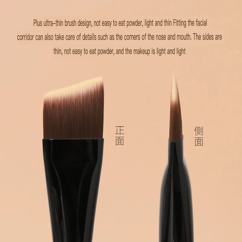 K53 Blade Foundation Brush | Even Blend, No Caking Foundation Brush QXL