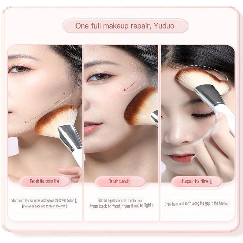 Sickle Contour Brush | Angled Face Sculpting Makeup Brush Contour Makeup Brush QXL