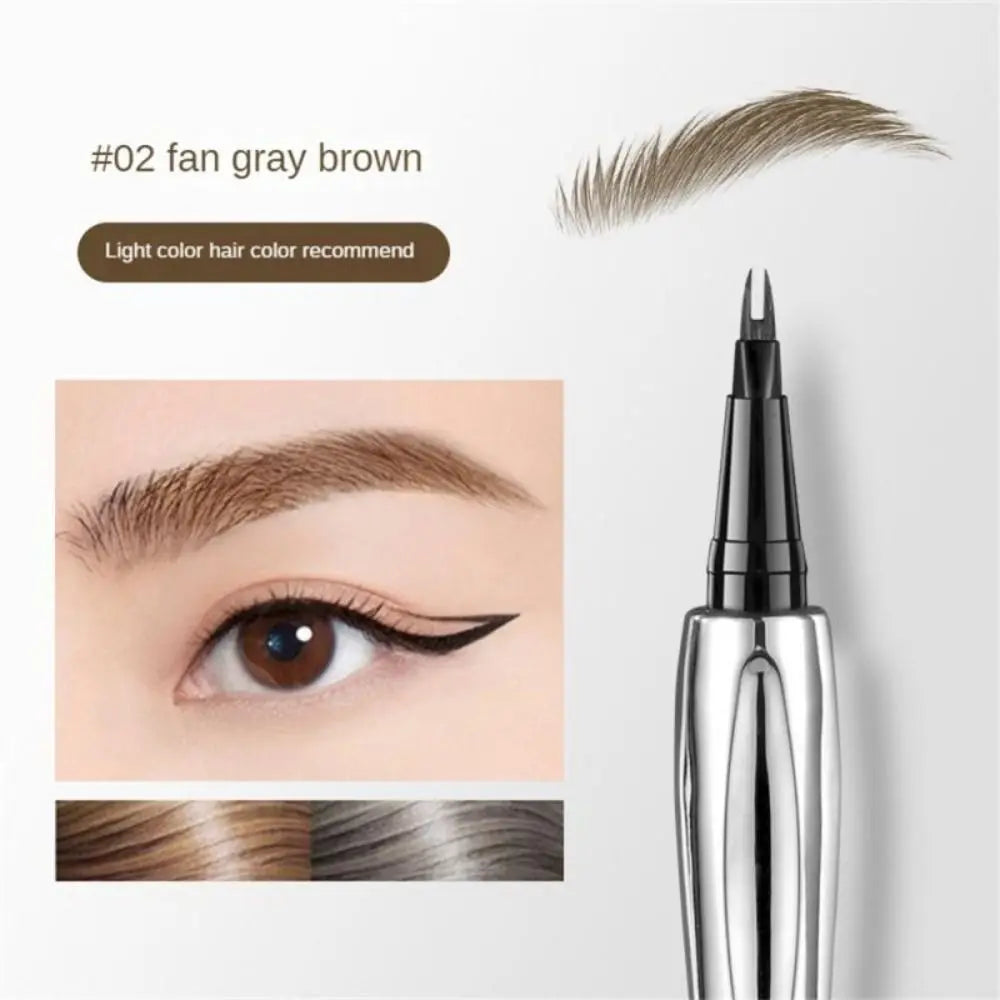 Waterproof Eyebrow Pencil | Long-Lasting Natural Brows Eyebrow Pencil QXL 2