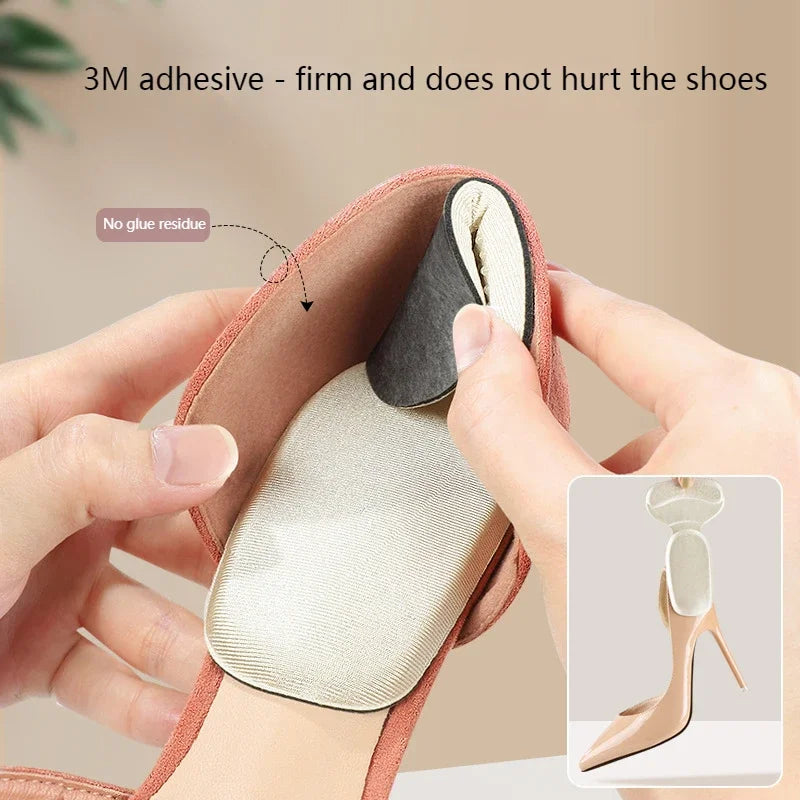 T-Shape Sponge Heel Pads | Cushion Protector Half Insoles Heel Cushion Pad QXL