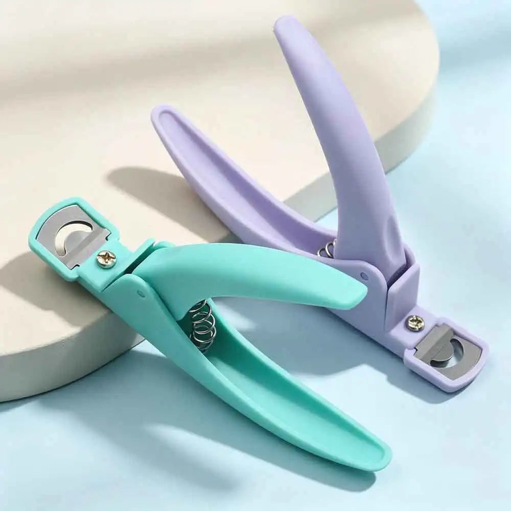 U-Shape False Nail Tip Clipper | Colorful Guillotine Cutter Nail Tip Clipper QXL