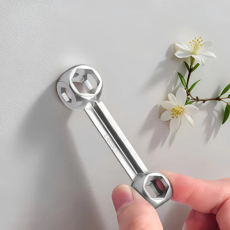 Bone Wrench Multi-Tool | Aluminum Alloy Hex Socket for Bikes Bicycle Multi-Tool QXL