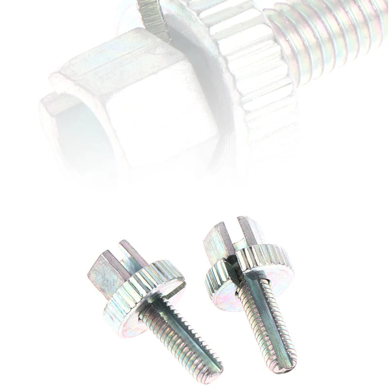 2-Pack M8 Clutch Brake Cable Adjuster Screws – Motorcycle & Bike Cable Adjuster Bolt QXL