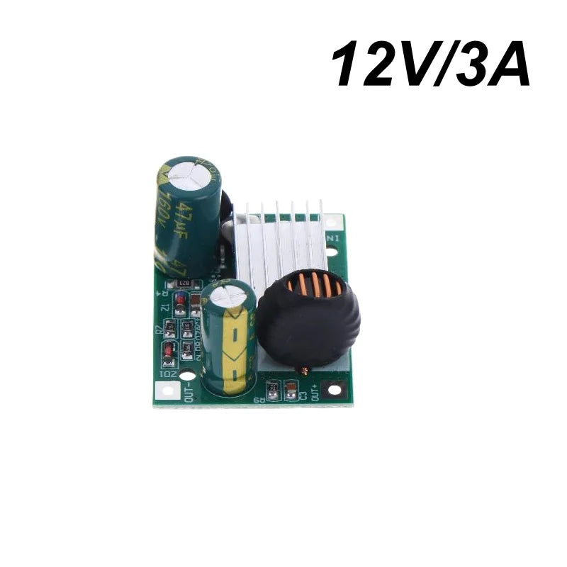 DC 9V–120V to 5V/12V 3A Step-Down Buck Converter Module DC-DC Buck Converter QXL 12V 3A