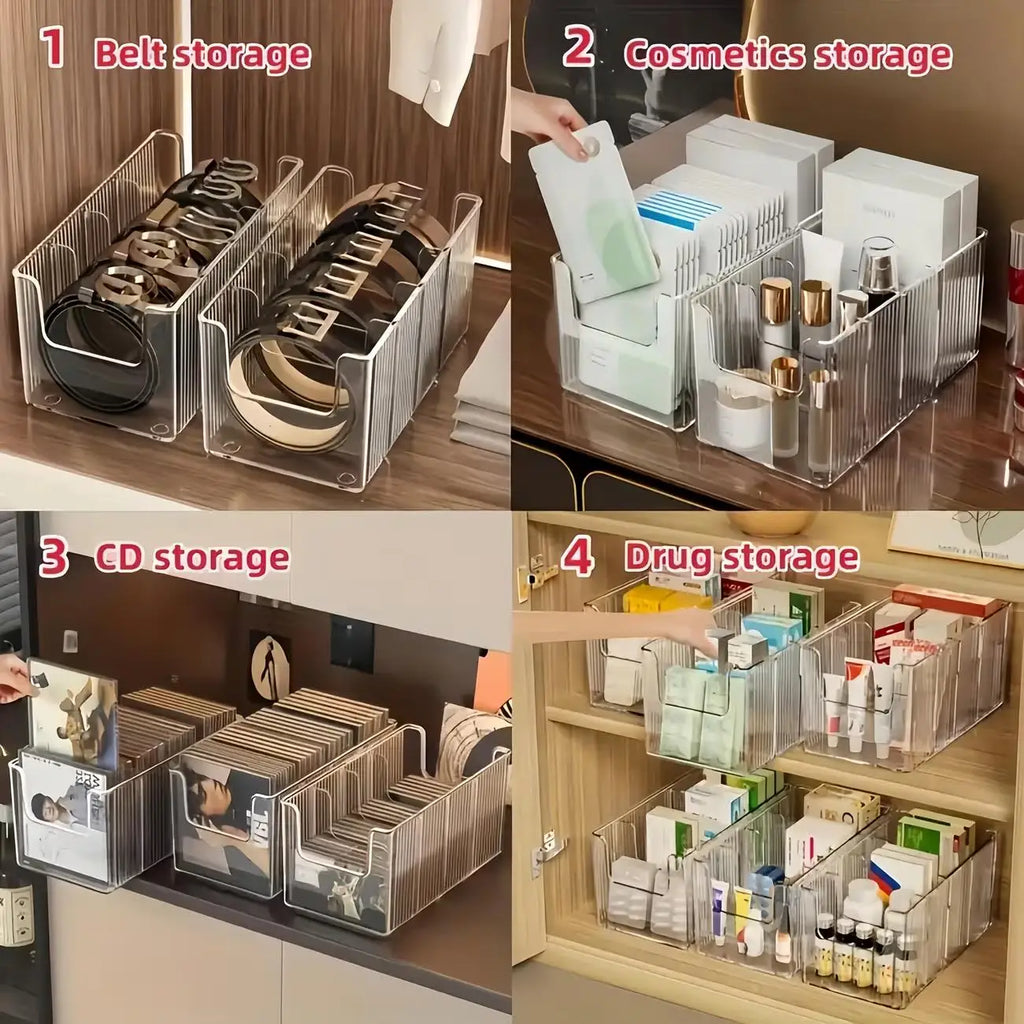 Large Acrylic Belt & Accessories Organizer | Closet Storage Acrylic Closet Organizer QXL