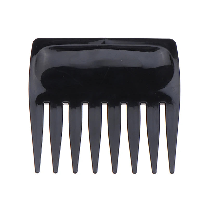 Wide Tooth Pocket Comb | Anti-Static Beard & Hair Tool Wide Tooth Comb QXL Black