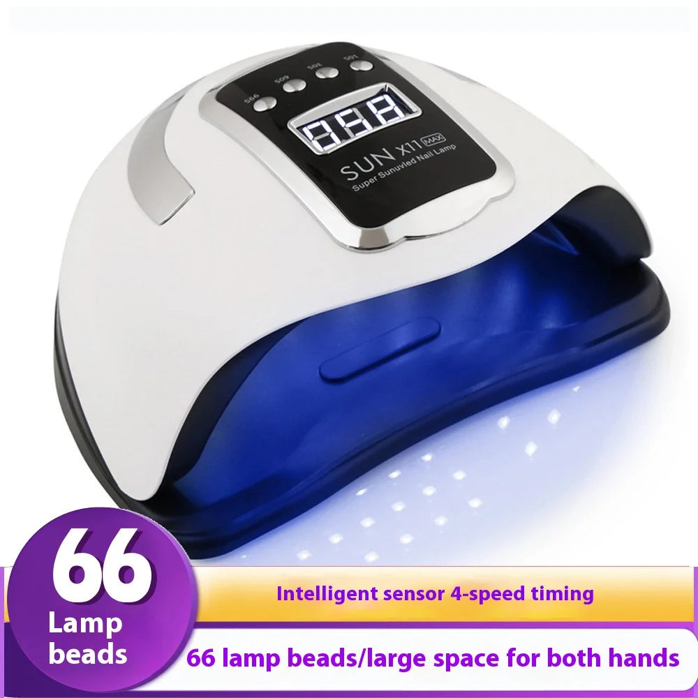 X11 MAX UV LED Nail Lamp | Large Space Smart Sensor Nail Dryer UV LED Nail Lamp QXL