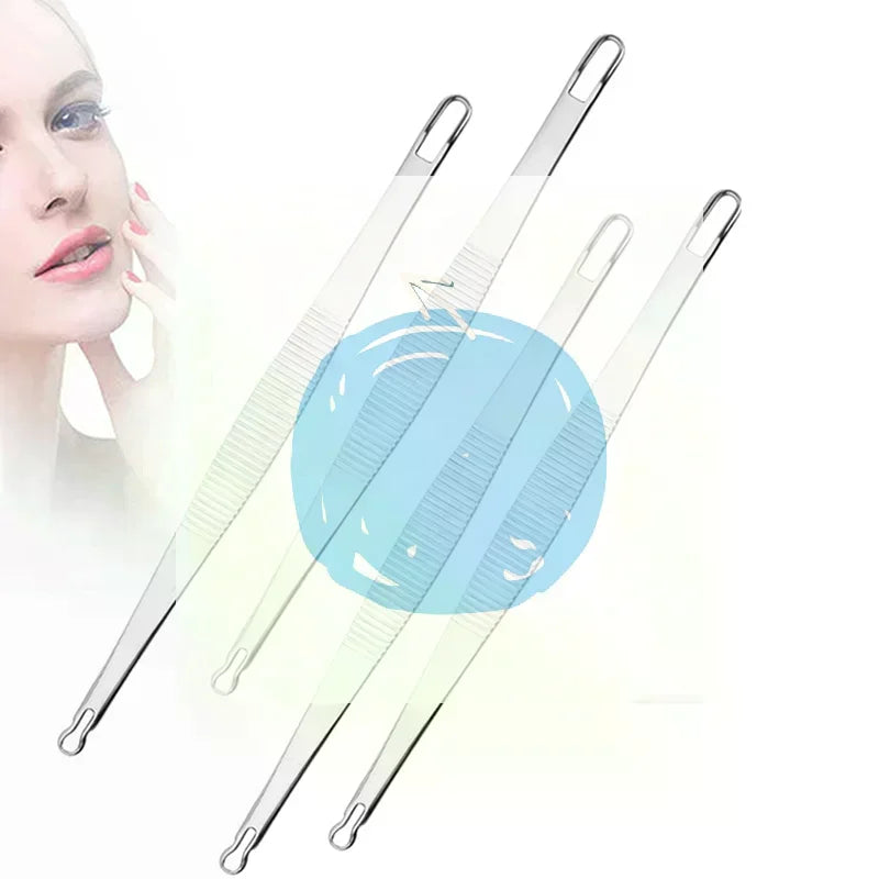 Double-Headed Stainless Steel Blackhead Extractor Tool Blackhead Extractor Tool QXL