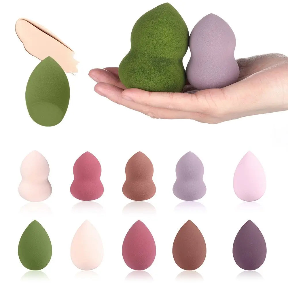 Multi-Shape Makeup Blending Sponge | Foundation Powder Puff Makeup Blending Sponge QXL